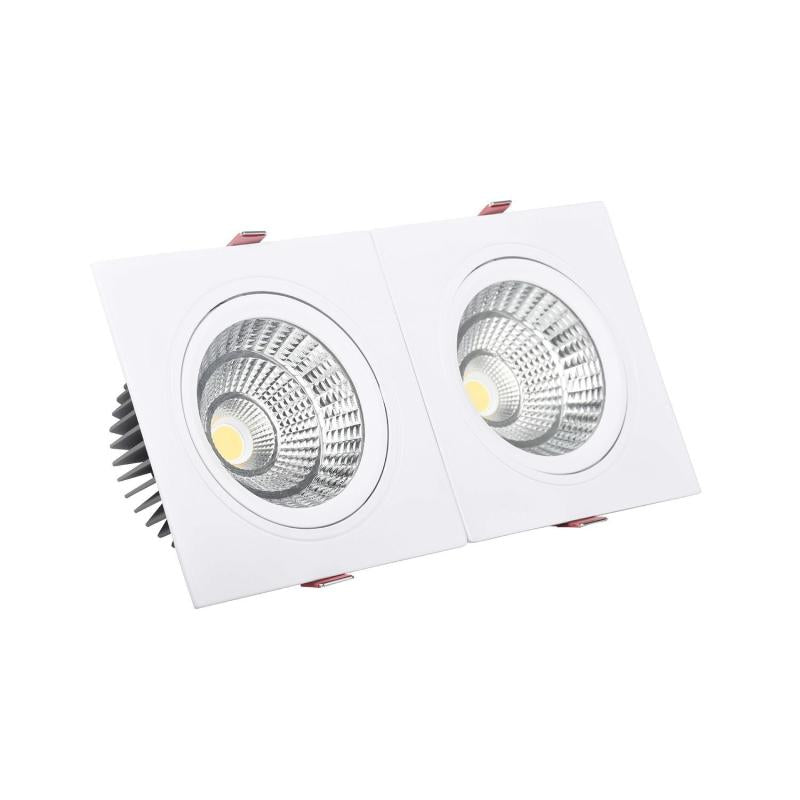 Spot Downlight LED 20W Rectangulaire Encastrable IP20