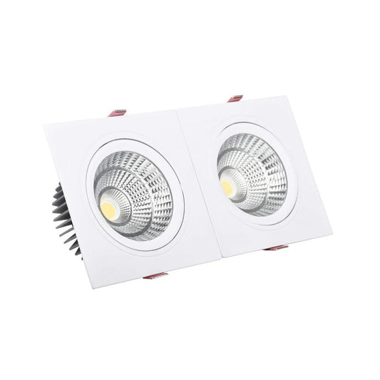 Spot Downlight LED 20W Rectangulaire Encastrable IP20