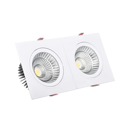 Spot Downlight LED 20W Rectangulaire Encastrable IP20
