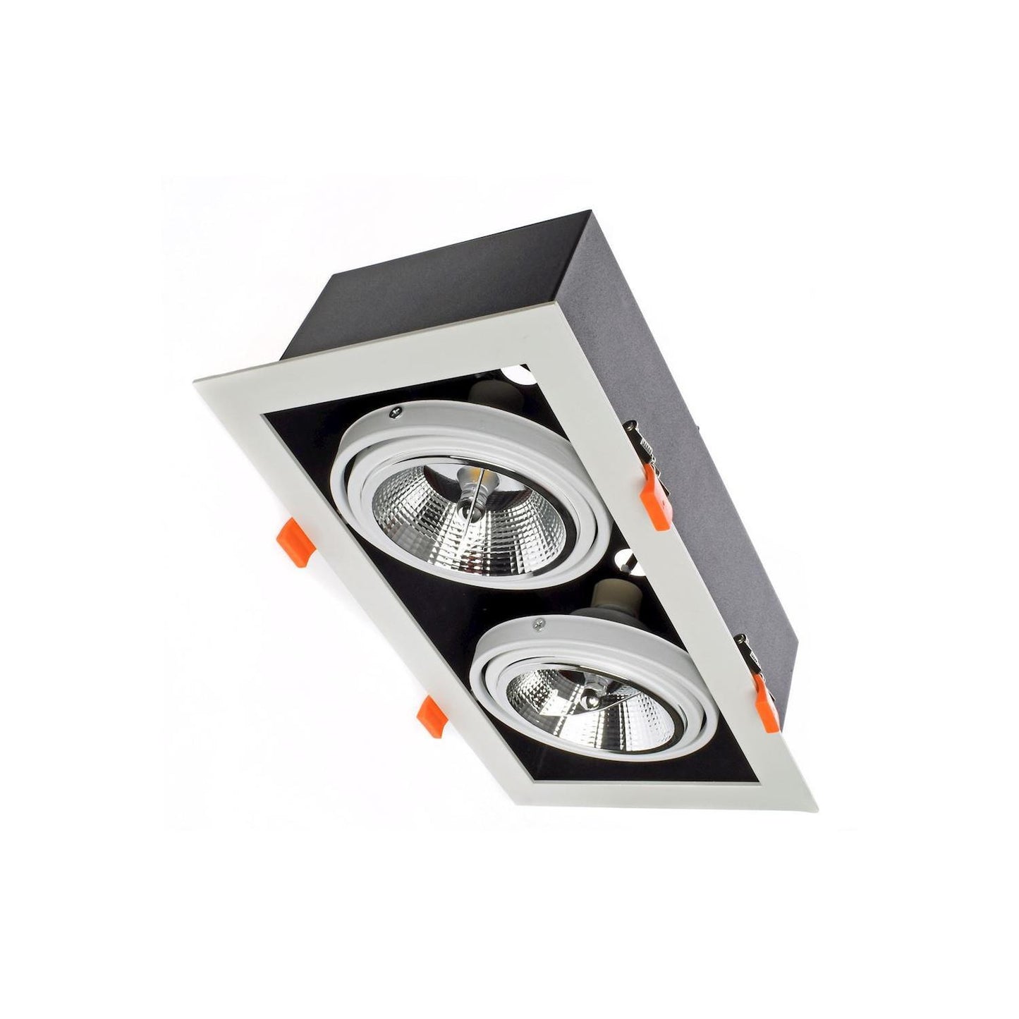Spot Downlight LED Rectangulaire 24W Kardan AR111, IP20, Non-Dimmable