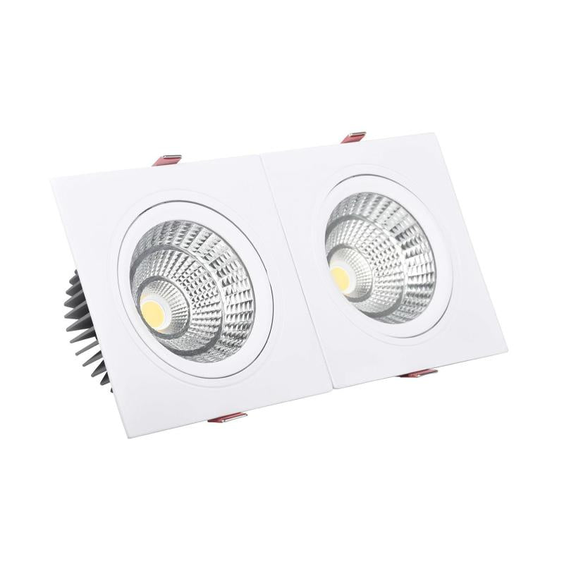 Spot Downlight LED 30W Rectangulaire Encastré IP20 2700lm