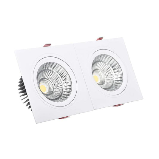 Spot Downlight LED 30W Rectangulaire Encastré IP20 2700lm