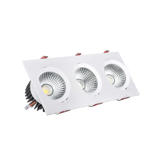 Spot Downlight LED 30W Rectangulaire Encastré IP20 2700lm