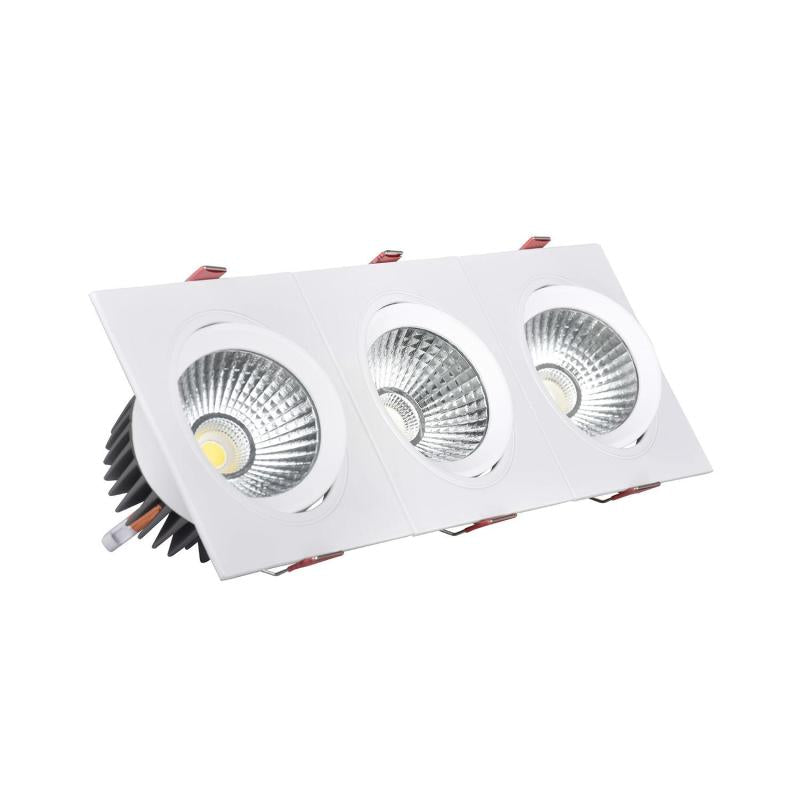 Spot Downlight LED Rectangulaire 45W, 400x120 mm, IP20, Non Dimmable