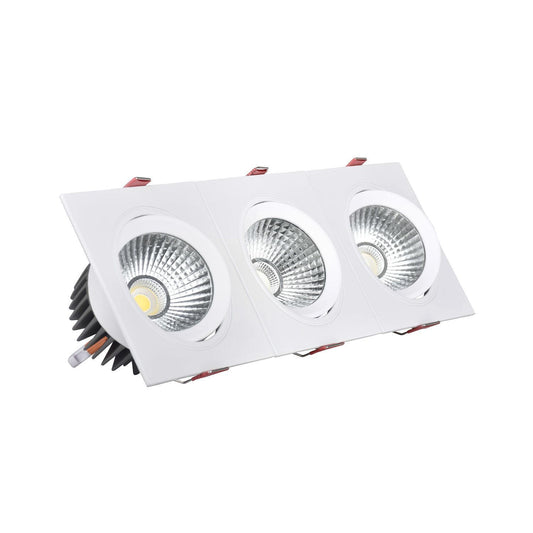 Spot Downlight LED Rectangulaire 45W, 400x120 mm, IP20, Non Dimmable