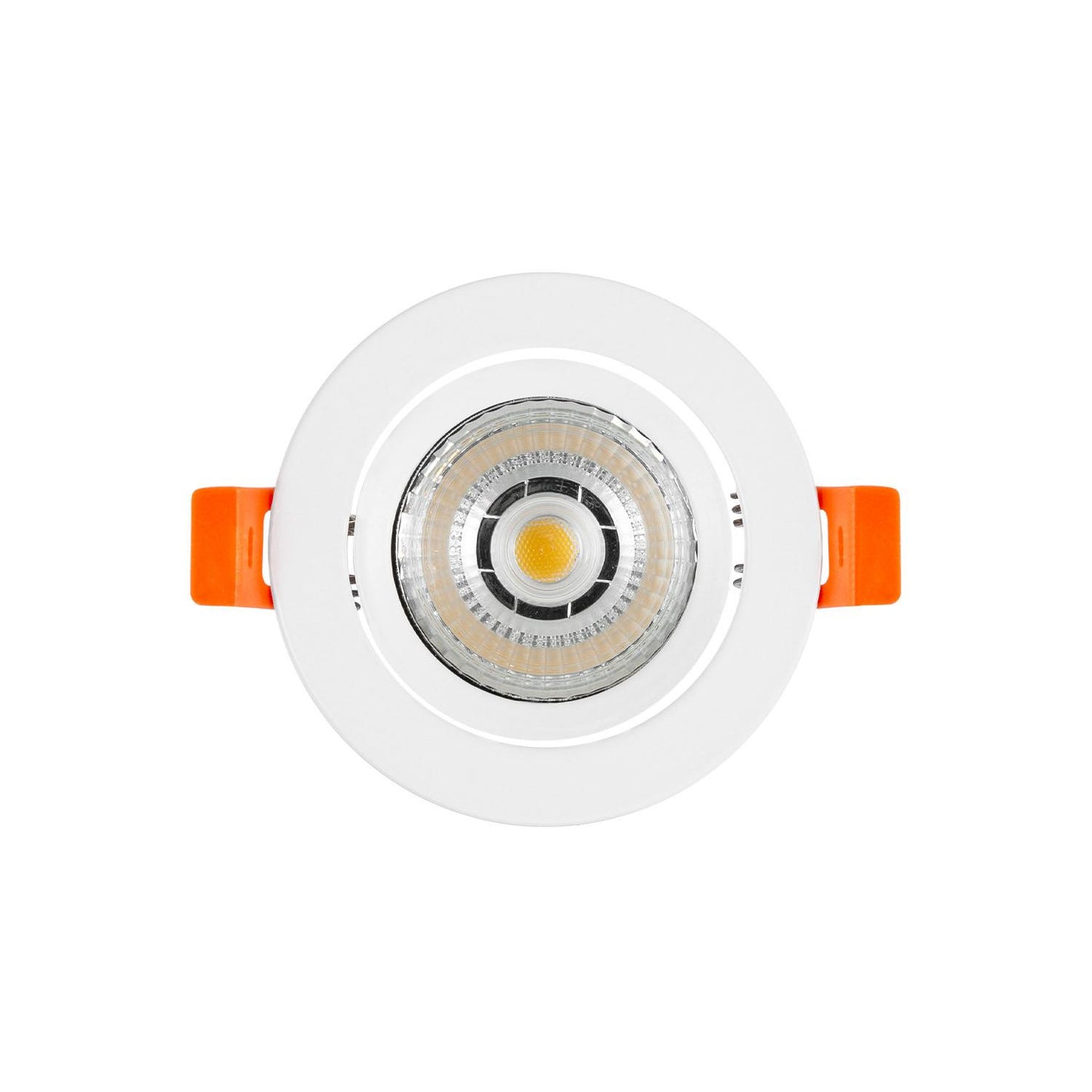 Spot Downlight LED 5W Rond Encastré COB, IP44, CRI90, Ø 75 mm
