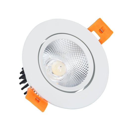 Spot Downlight LED 7W Rond COB IP40 Non Orientable Ø 70 mm