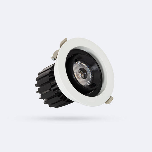 Spot LED Downlight COB 7W Orientable 360º UGR19 CRI90 IP40 Ø 80mm