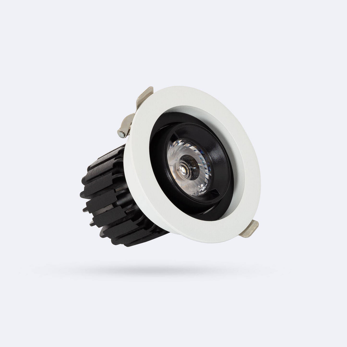 Spot LED Downlight COB 7W Orientable 360º UGR19 CRI90 IP40 Ø 80mm