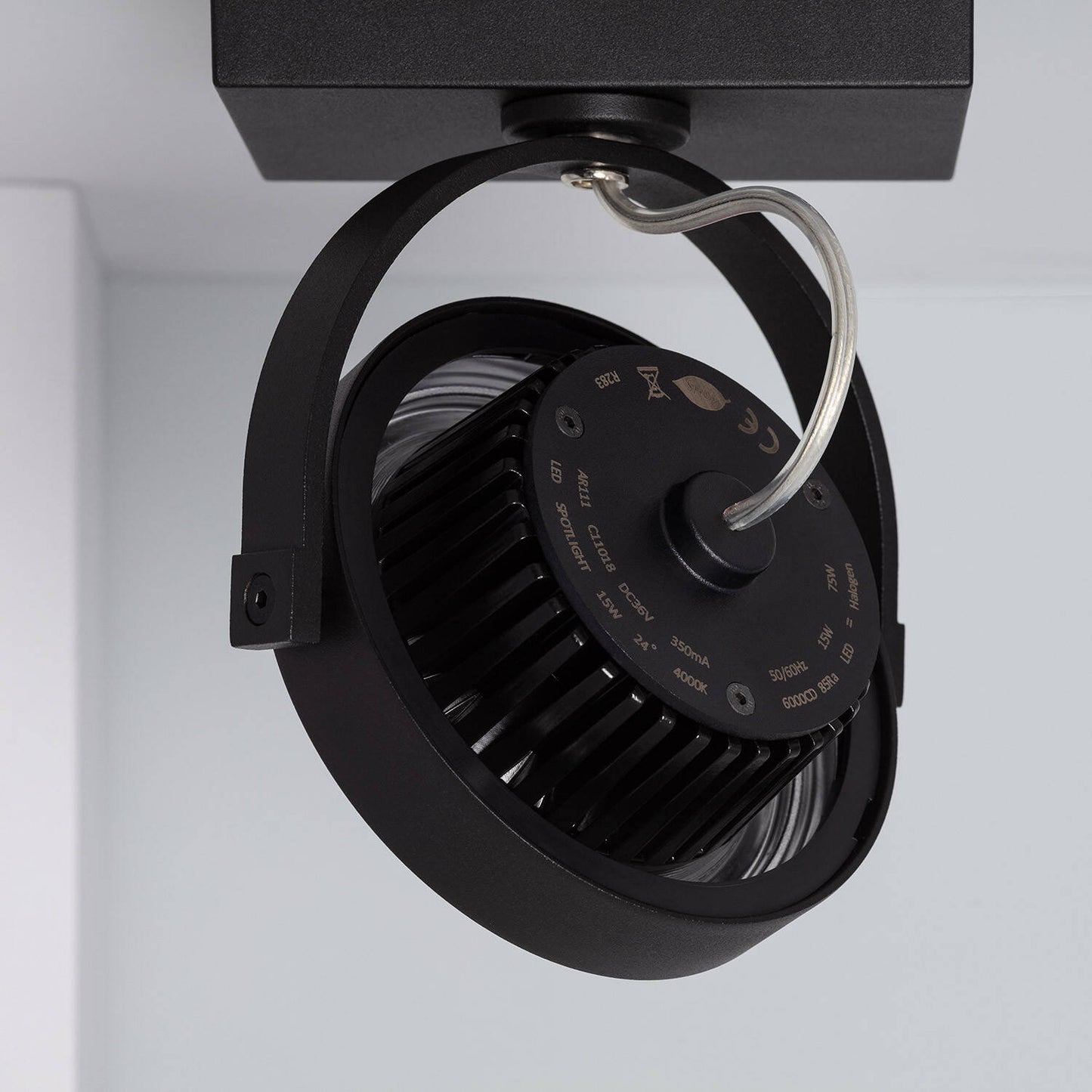Spot LED Orientable 15W AR111 Dimmable Noir
