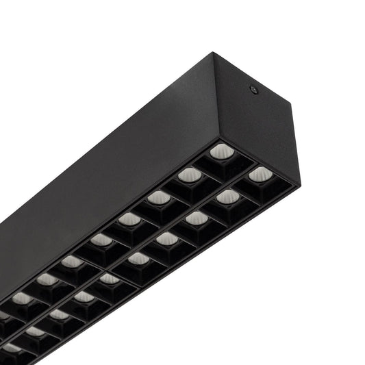 Spot LED Linéaire Optic 32W 270mm IP20 Noir en Saillie