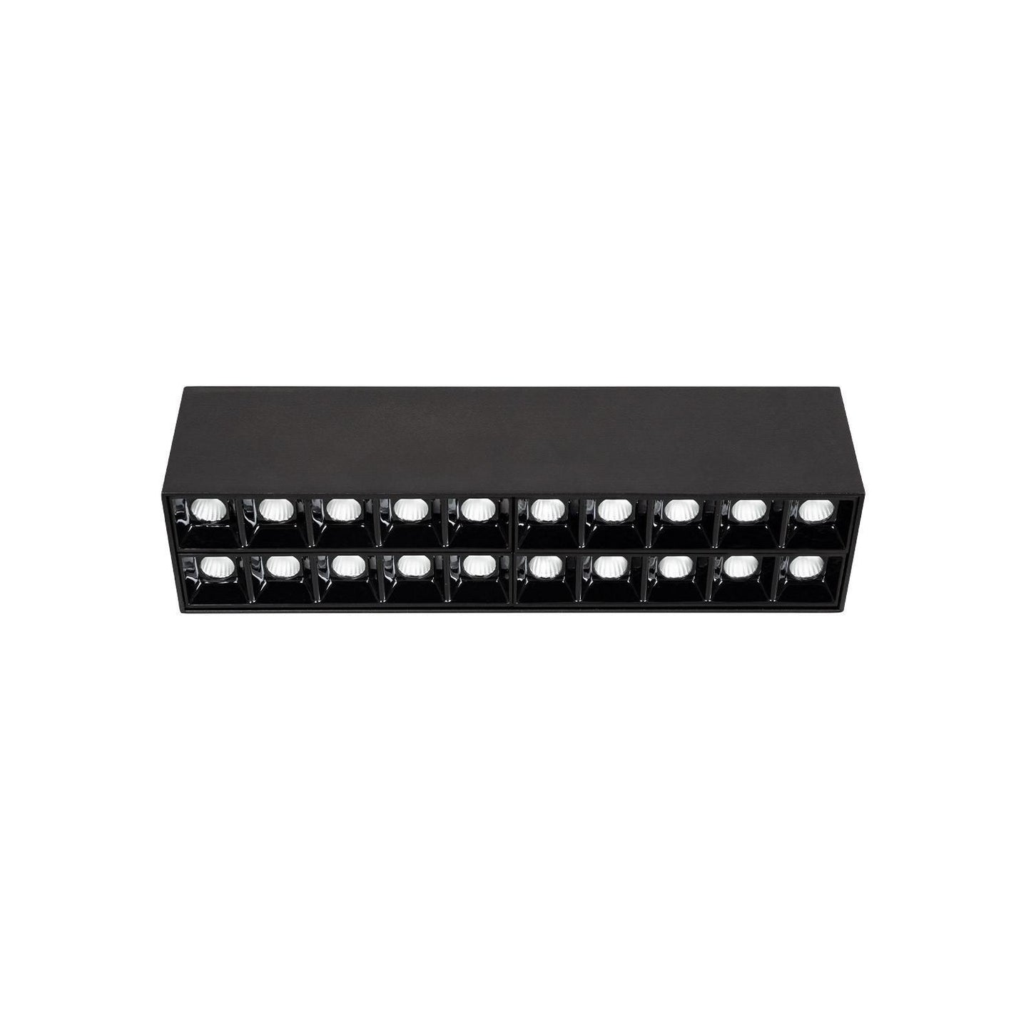 Spot LED Linéaire Optic 32W 270mm IP20 Noir en Saillie