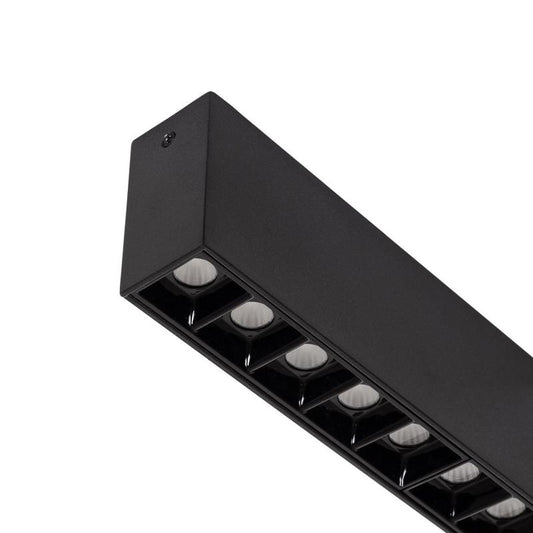 Spot LED Linéaire Optic 24W 400mm IP20 Noir