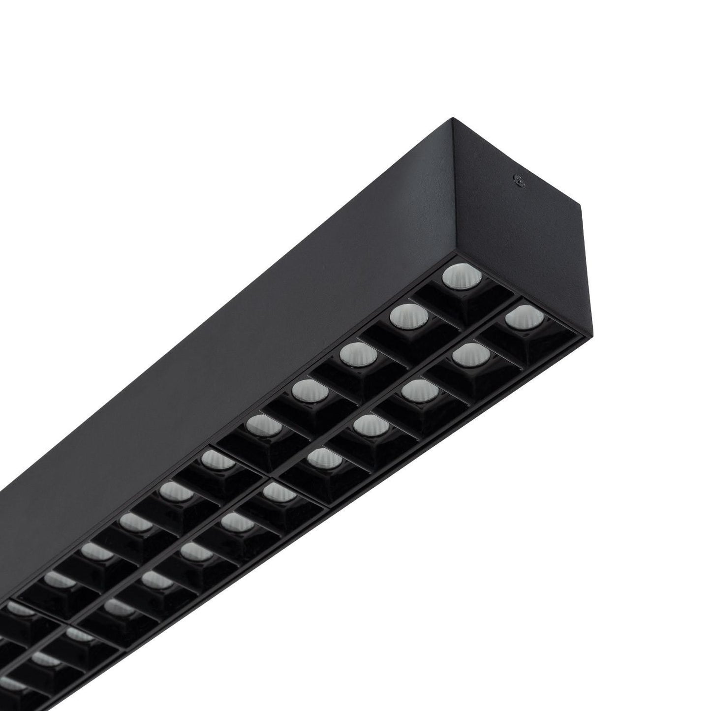 Spot Linéaire LED Optic 400mm 48W IP20 Noir