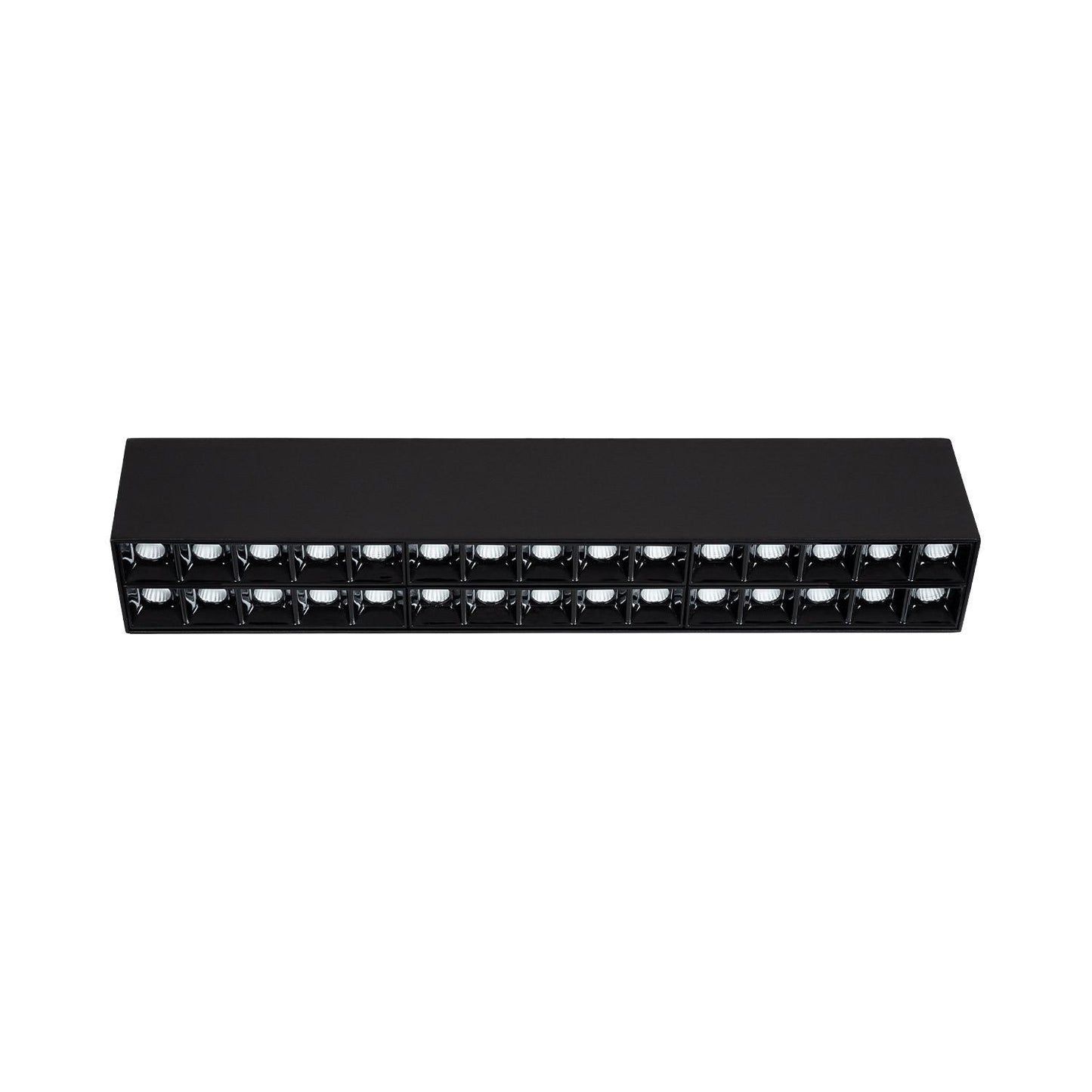 Spot Linéaire LED Optic 400mm 48W IP20 Noir