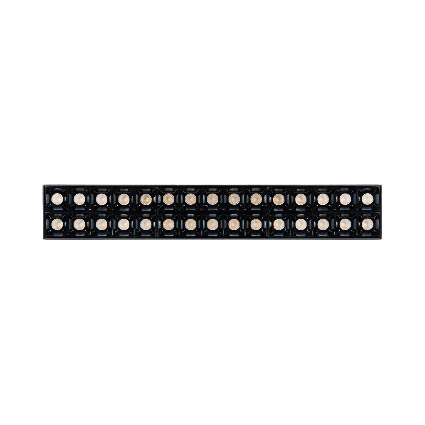 Spot Linéaire LED Optic 400mm 48W IP20 Noir