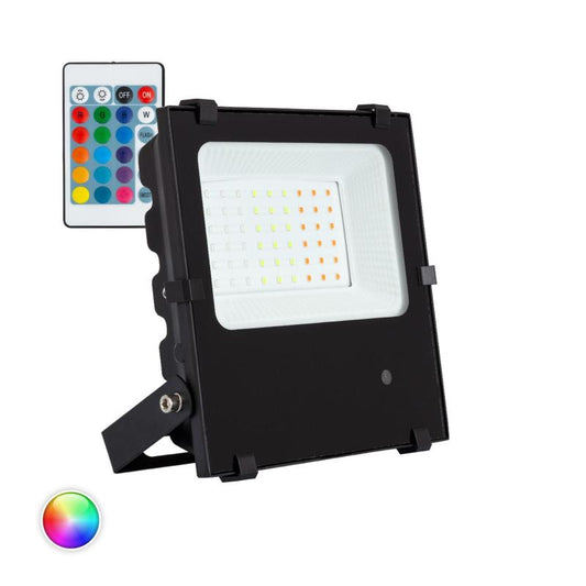 RGB LED Flutlicht 30W 4050lm IP65 Dimmbar Outdoor