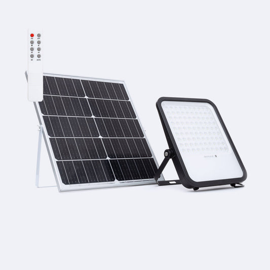 Projecteur Solaire Extérieur LED 30W 3200 lm IP65 Dimmable avec Télécommande