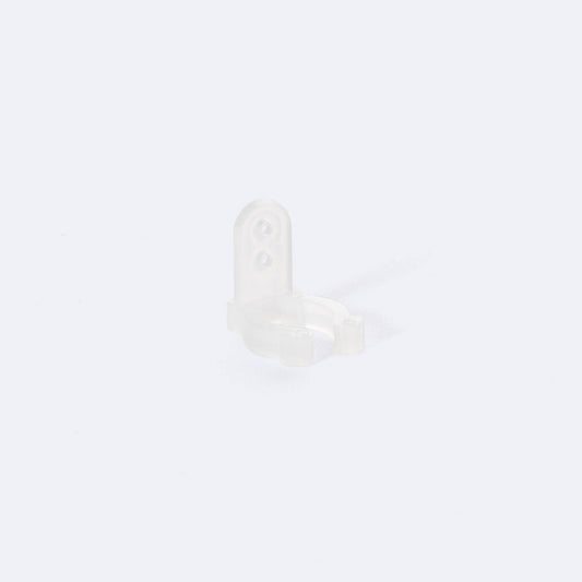 Clip de Fixation pour Ruban Néon LED 220V, Usage Intérieur, Transparent