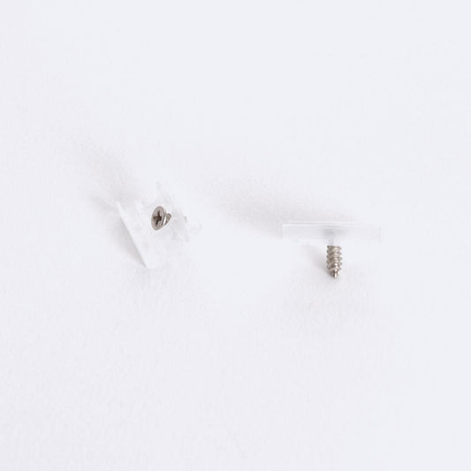 Clip de Fixation pour Ruban LED 10mm, Nylon, Pack de 20