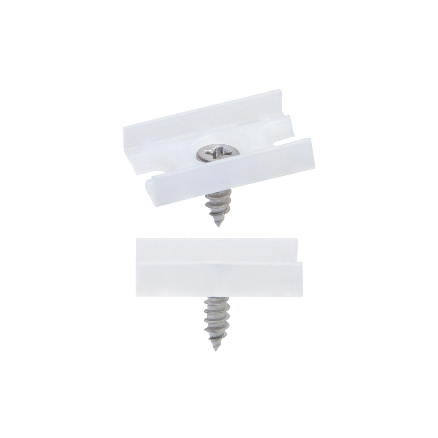 Clip de Fixation pour Ruban LED 10mm, Nylon, Pack de 20