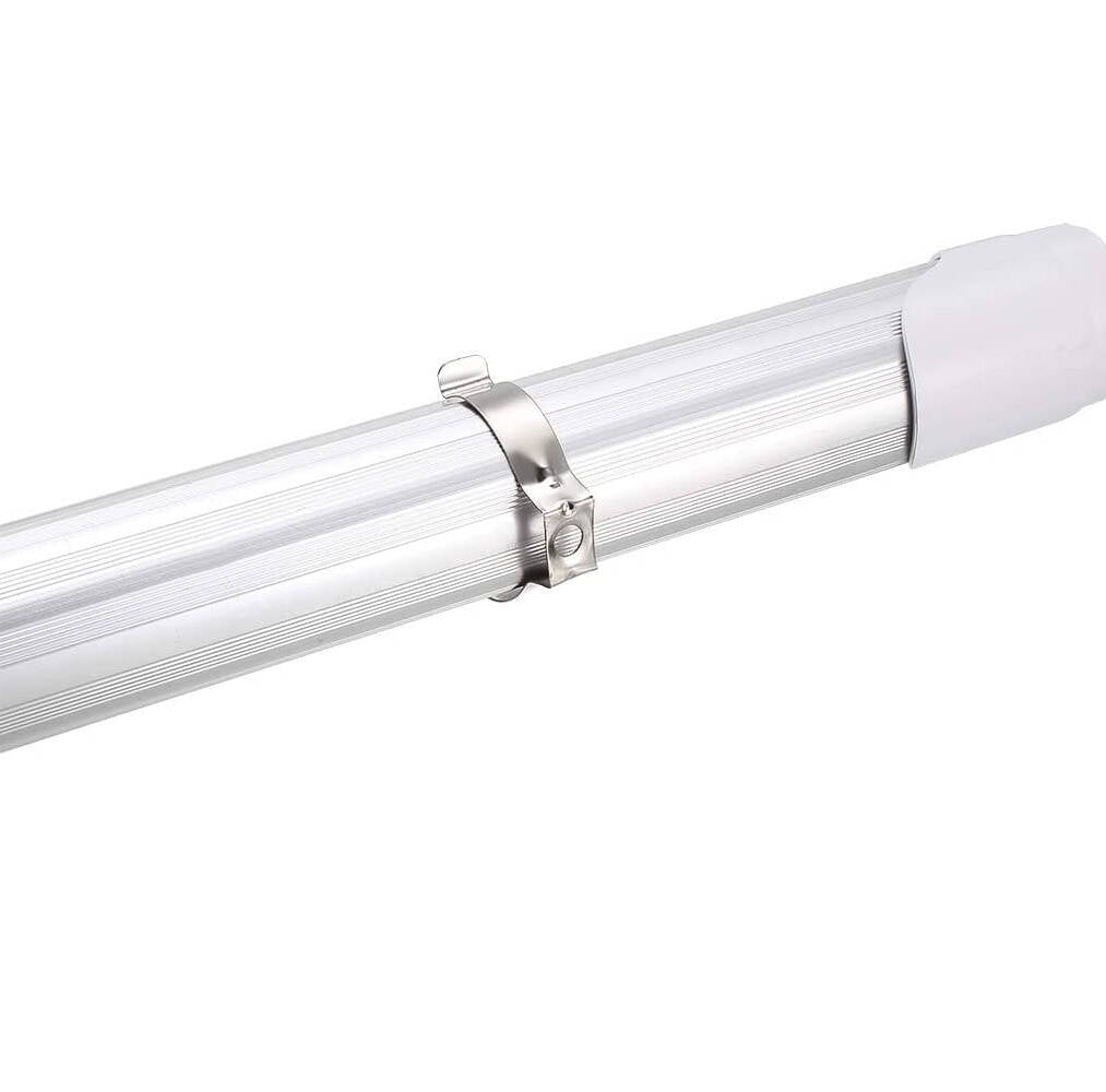 Clips de Fixation en Aluminium pour Tube LED T8, 2 unités