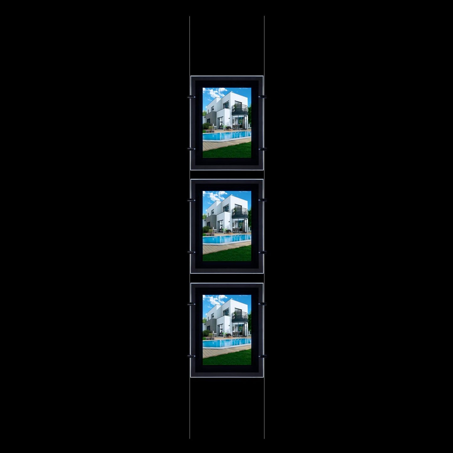 Kit Affichage LED DIN A3 Vertical 9W IP20