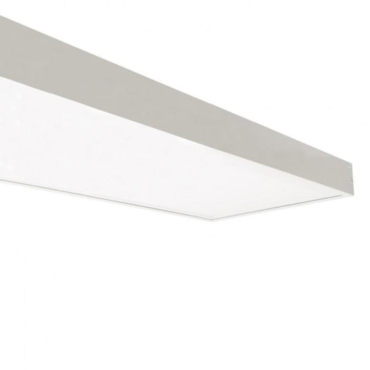 Kit en Saillie pour Panneaux LED 120x30cm, Installation Facile, Aluminium