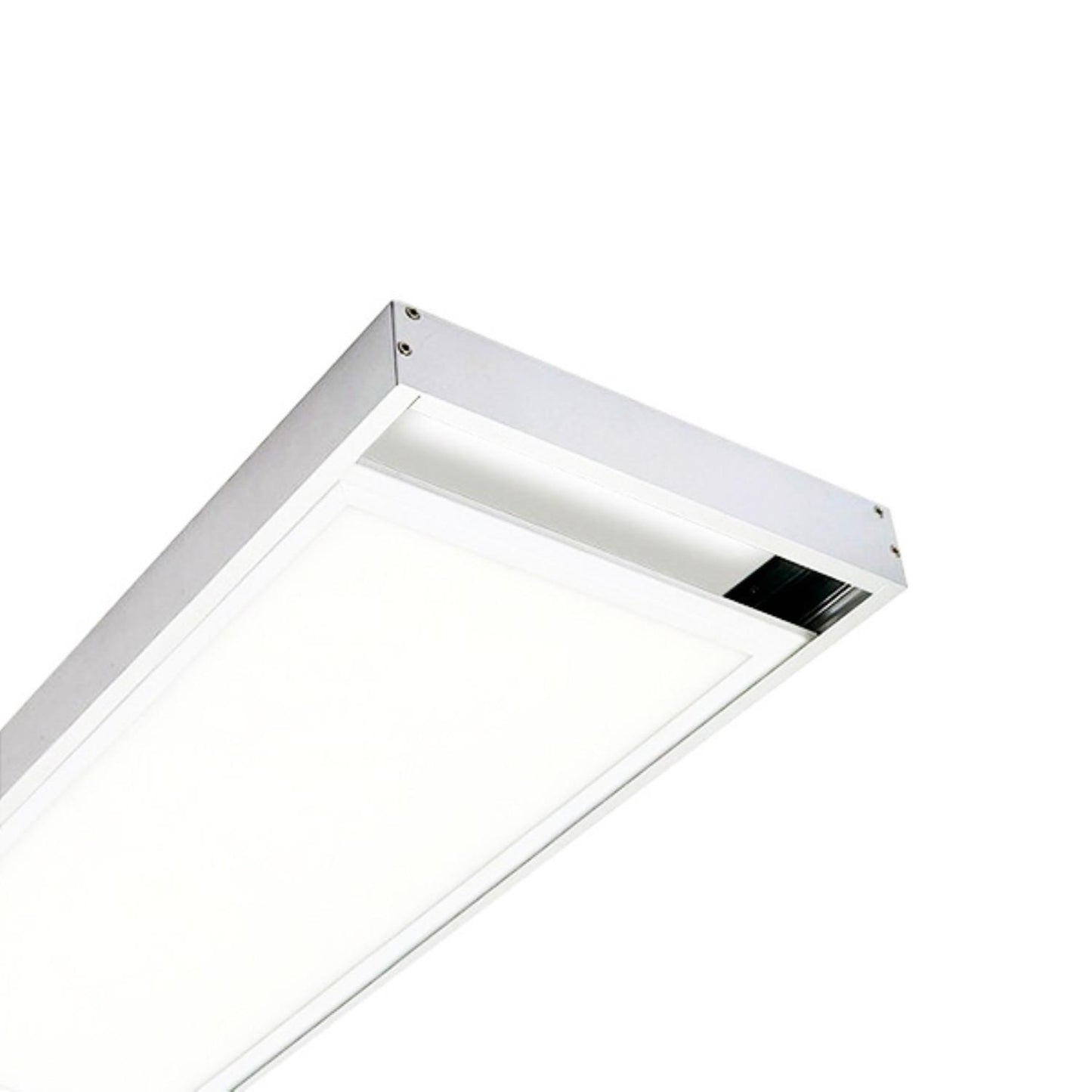 Kit en Saillie pour Panneaux LED 120x30cm, Installation Facile, Aluminium