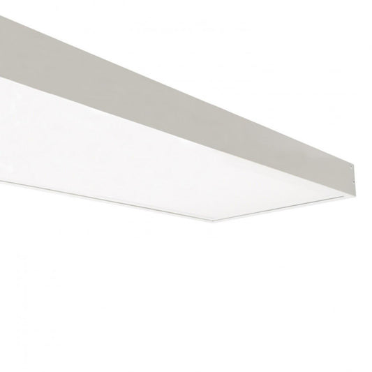Kit en Saillie pour Panneaux LED 120x30cm, Installation Facile, Aluminium