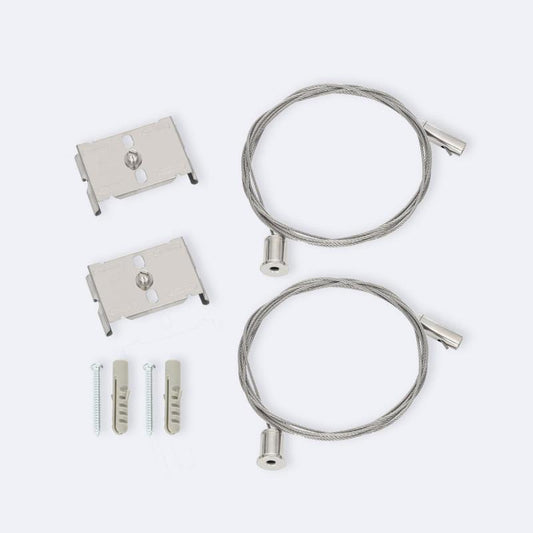 Kit de Suspension pour Barre Linéaire LED, IP20, Aluminium, Usage Intérieur