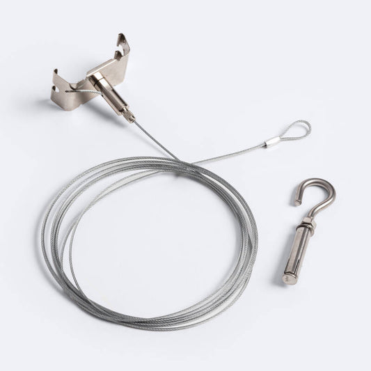 Kit de Suspension LED 50W 180lm/w Dimmable, IP20, Installation par Suspension