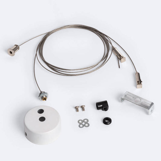 Kit de Suspension Barre Linéaire LED 40W 1200mm UGR19