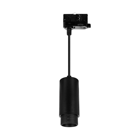 Suspension Rail Triphasé Orientable Noir, IP20, 9W, GU10