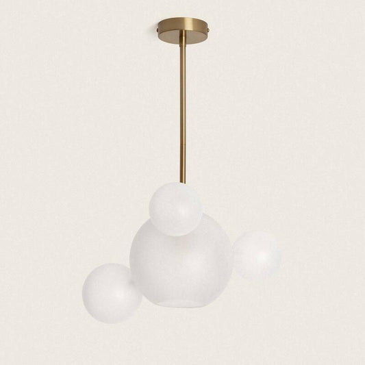 Suspension LED E27 en Métal et Verre, IP20, 20W, Intérieur