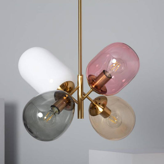 Suspension LED Métal et Verre 40W IP20