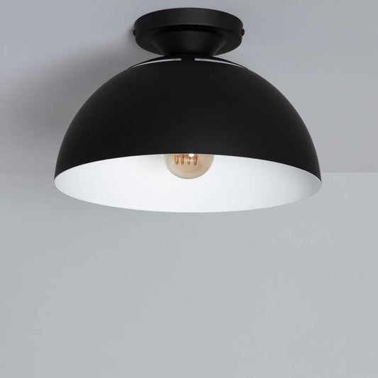 Plafonnier LED Aluminium 20W IP20 Noir