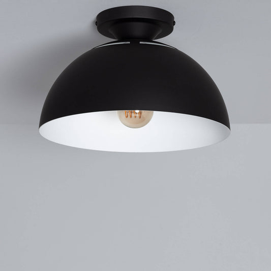 Plafonnier LED Aluminium 20W IP20 Noir