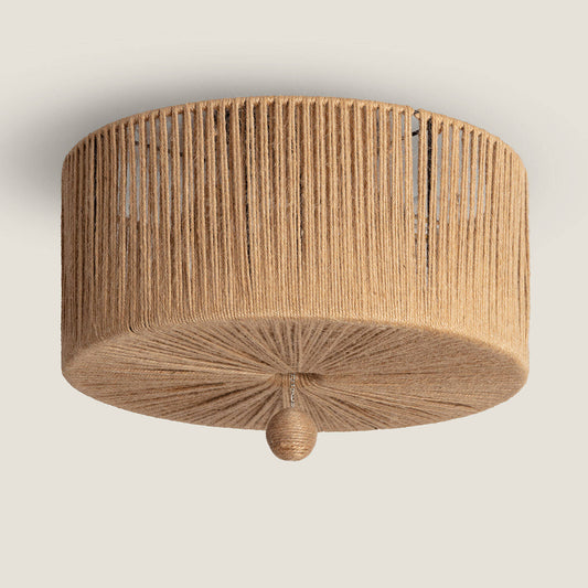 Plafonnier LED Corde Naturelle 20W IP20 Installation en Saillie
