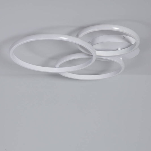 Plafonnier LED 31W Métal Opale IP20 pour Intérieur