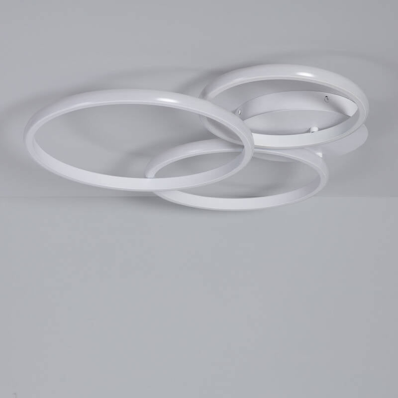 Plafonnier LED 31W Métal Opale IP20 pour Intérieur