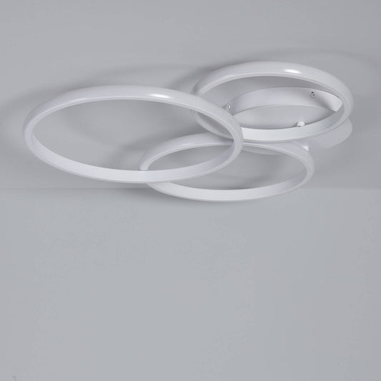 Plafonnier LED 31W Métal Opale IP20 pour Intérieur