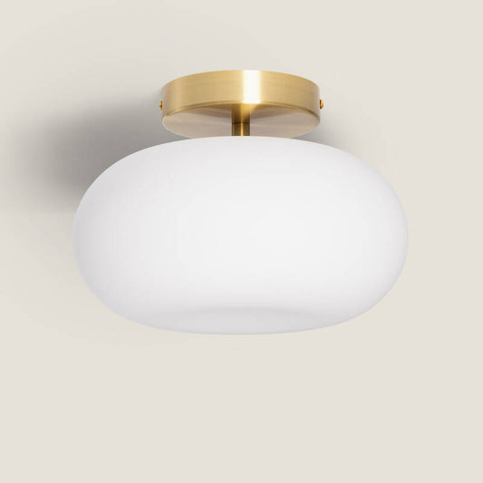 Plafonnier LED 9W Métal et Verre IP20 900lm