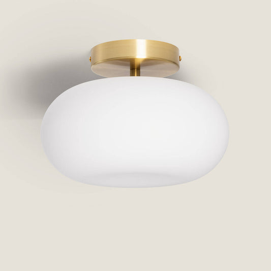 Plafonnier LED 9W Métal et Verre IP20 900lm