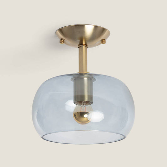 Plafonnier LED Métal et Verre 20W IP20 Installation en Saillie