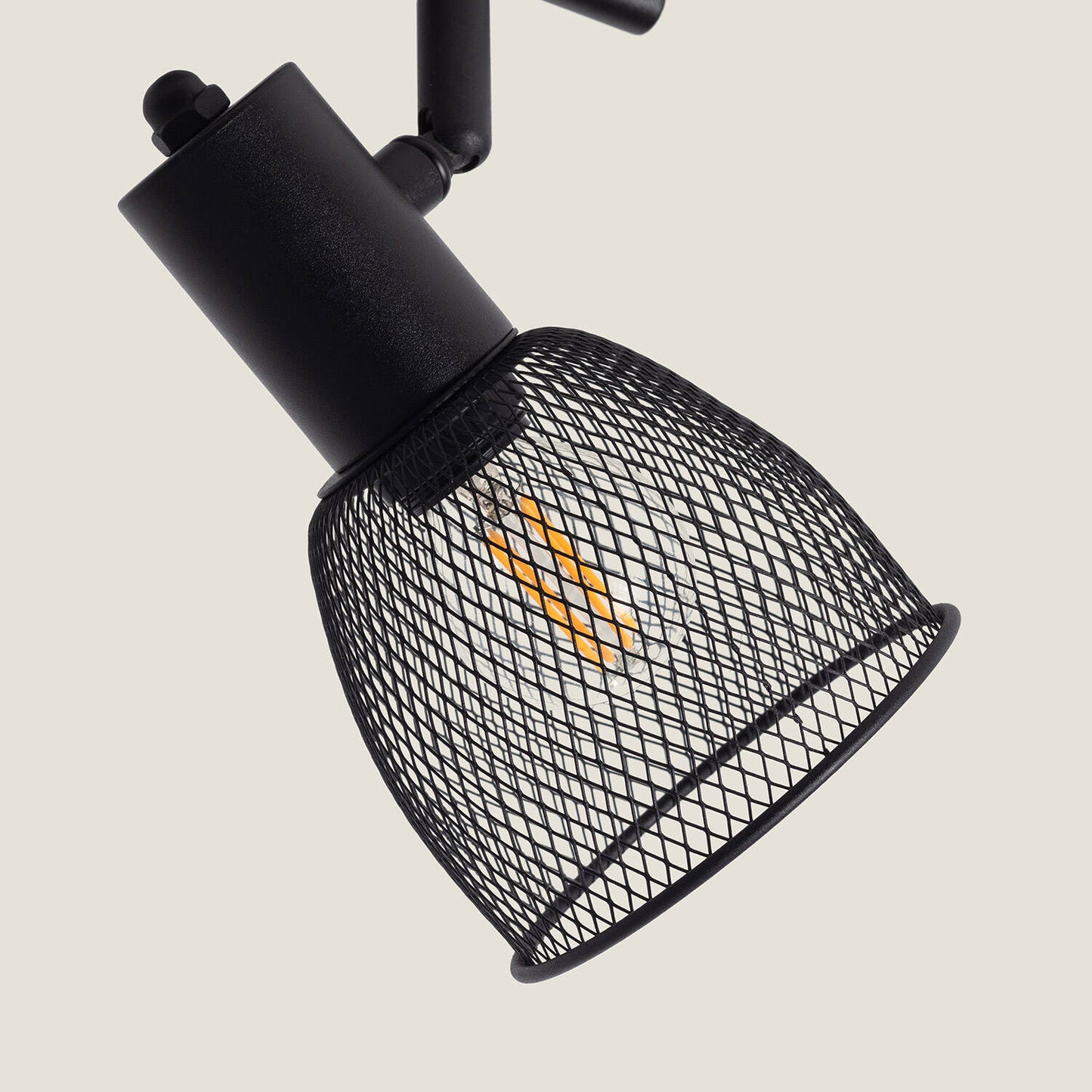 Plafonnier LED Orientable Grid 2 Spots, IP20, 20W, Noir