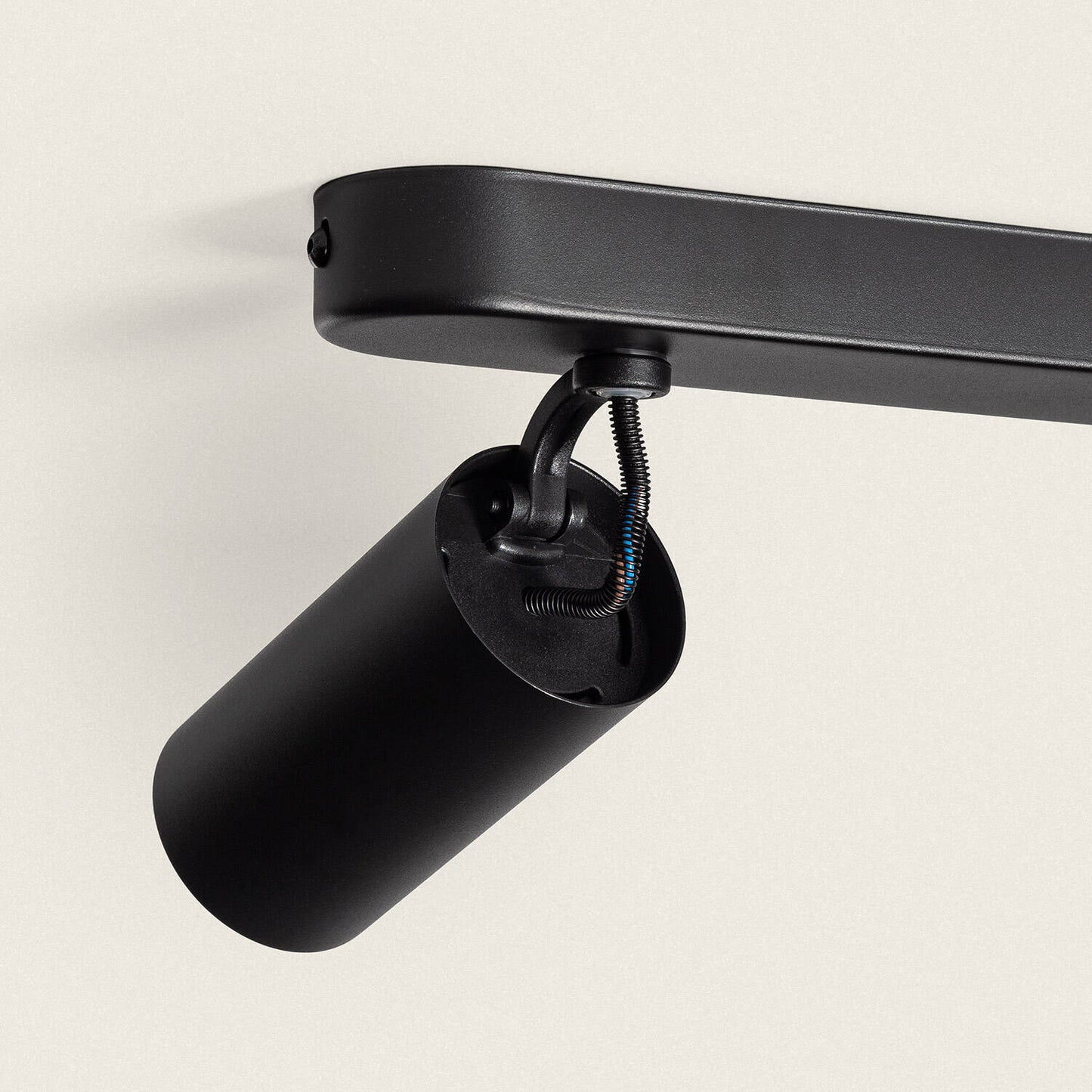 Plafonnier Orientable Emir 2 Spots, 40W, IP20, Aluminium Noir