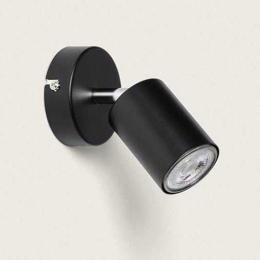 Plafonnier Orientable Métal 1 Spot Noir IP20 20W