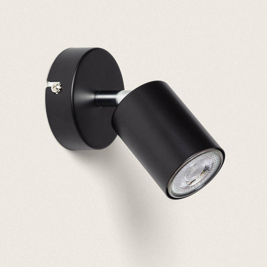 Plafonnier Orientable Métal 1 Spot Noir IP20 20W