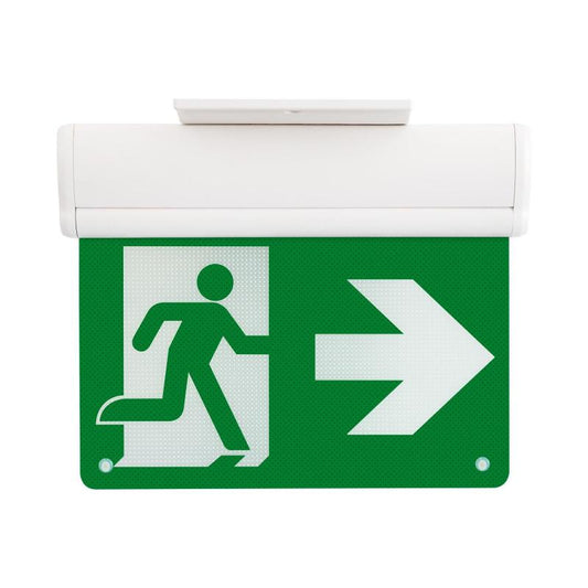 Éclairage de Secours LED 2W Double Face en Saillie IP20